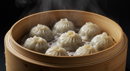chinese steamed dumplings