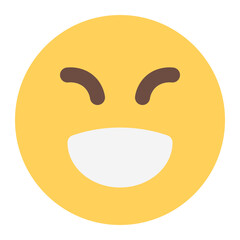 laugh icon for illustration