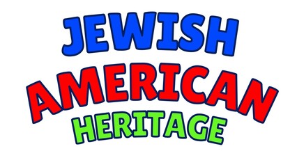 Jewish American Heritage background illustration animation