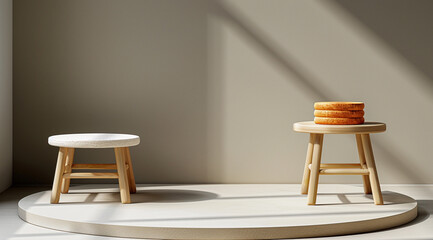 art easel with canvas