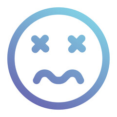 scared icon for illustration