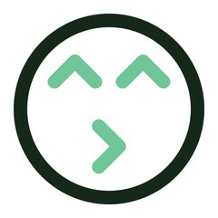 kiss icon for illustration