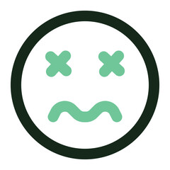 scared icon for illustration