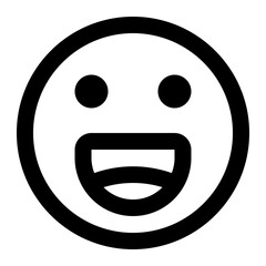 happy icon for illustration