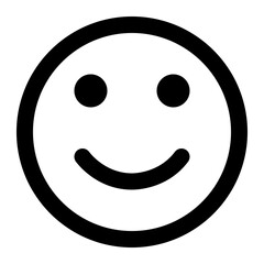 smile icon for illustration