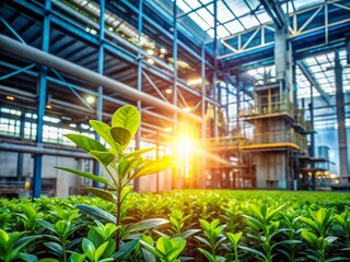 Eco-Factory: Green Technology for Carbon Capture and Environmental Conservation