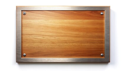 Plaque Template Design Blank - Customizable