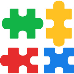Fototapeta premium Puzzle Icon