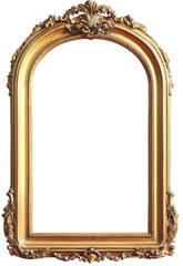 Vintage Ornate Gold Frame with Elegant Carvings