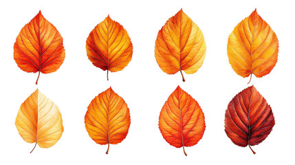 Fototapeta premium Red and yellow leaves