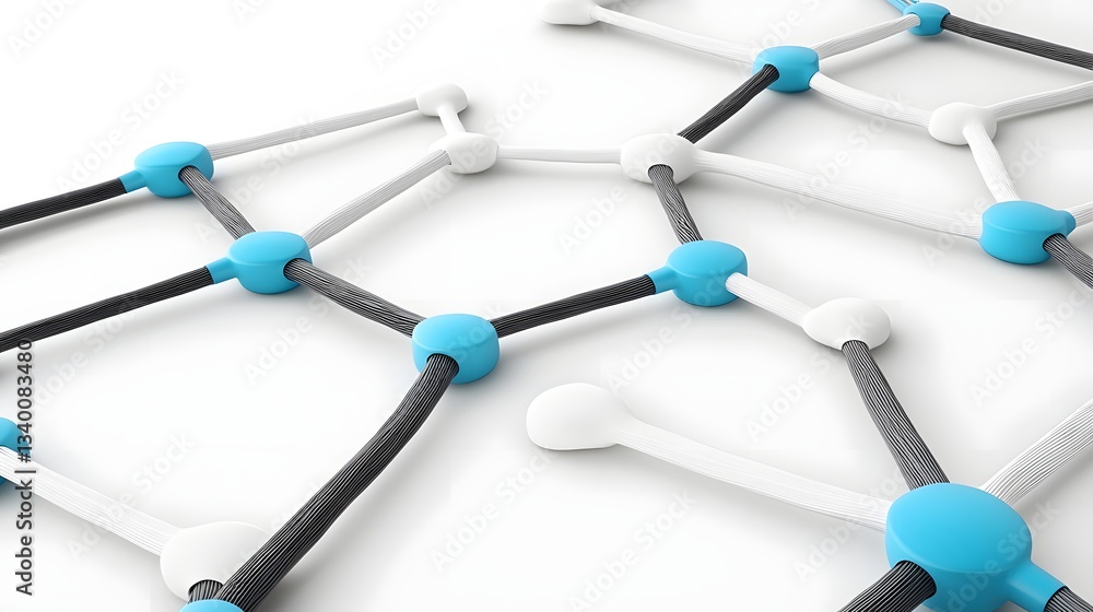 Poster minimalist high performance carbon fiber structures intersecting to create a clean modern and techno