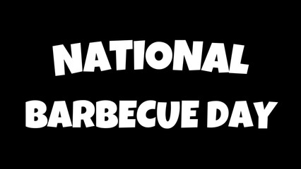 Fototapeta premium barbecue day background illustration animation