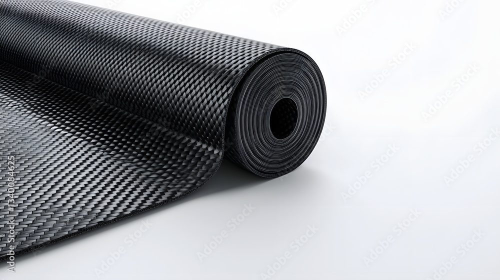 Leinwandbilder rolled carbon fiber composite a versatile and durable material used in a wide range of high tech app