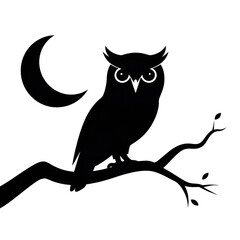Charming Owl Art for Nighttime Nature Lovers