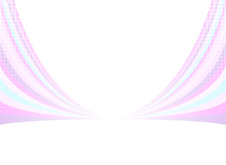 カラフルな線のポップな背景