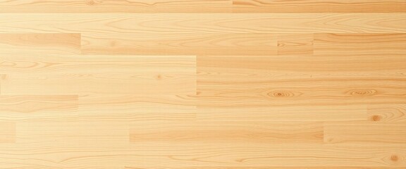 Fototapeta premium Light brown parquet wood flooring with subtle texture and grain, cozy, light wood