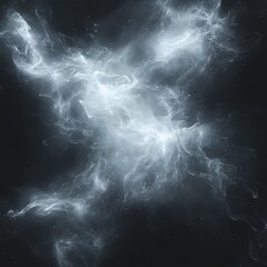 Cosmic nebula with swirling colors and stars creating a mesmerizing and enigmatic galactic scene in space