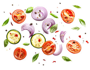Fresh Vegetable Medley with Herbs and Spices