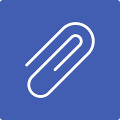Obraz premium Paperclip Icon