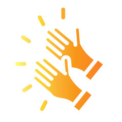 applause Gradient icon