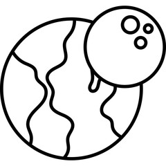 Weather & Climate - icon black outline