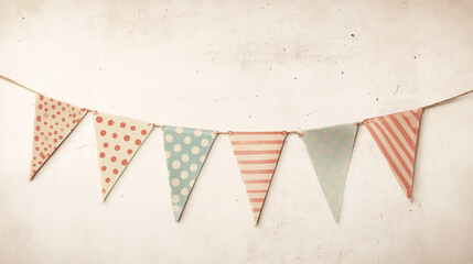 Autumn Party Banner with Falling Leaves – Festive Seasonal Decoration Illustration