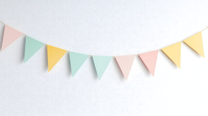 Autumn Party Banner with Falling Leaves – Festive Seasonal Decoration Illustration