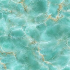 Fototapeta premium Elegant Green Marble Surface with Natural Veining Creating Luxurious Seamless Pattern for Premium Interior Design