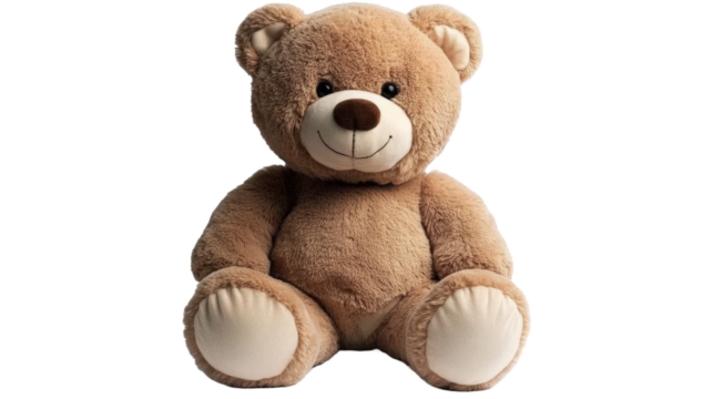 Cute plush teddy bear toy