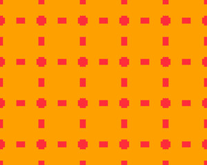 Oriental ethnic geometric seamless Tile pattern made with various traditional elements style design