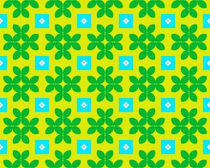 Oriental ethnic geometric seamless Tile pattern made with various traditional elements style design