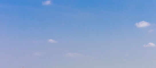 nature sky blue background, clear sky cloud, sunny day morning in winter, nature landscape daylight on afternoon summer, horizon spring.