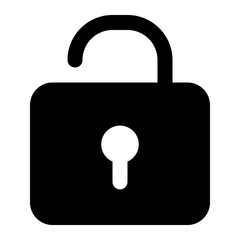 lock icon vector illustration