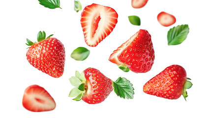 Strawberry isolated on a white background