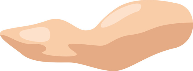 Rocky landscape mount ridge vector illustration