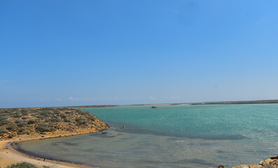 paisajes de la alta guajira, mas exactamente en un lugar llamado bahia hondita, lugar desertico,...