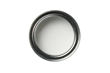 PNG, Paint, can of white paint, isolated on white background