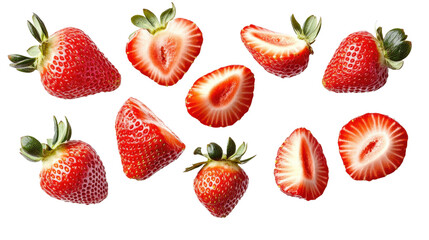 Strawberry isolated on a white background