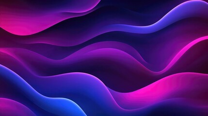 Fototapeta premium Abstract Glowing Waves Background Purple Pink Blue Neon Fluid Dynamic Design 2.0 updated improved better design aesthetic style and quality with more detail and better resolution and more color