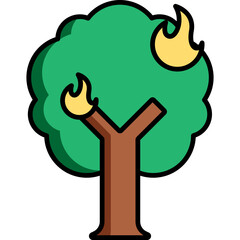 Weather Report - icon - Black Line