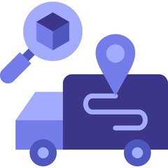 Tracking Delivery Icon