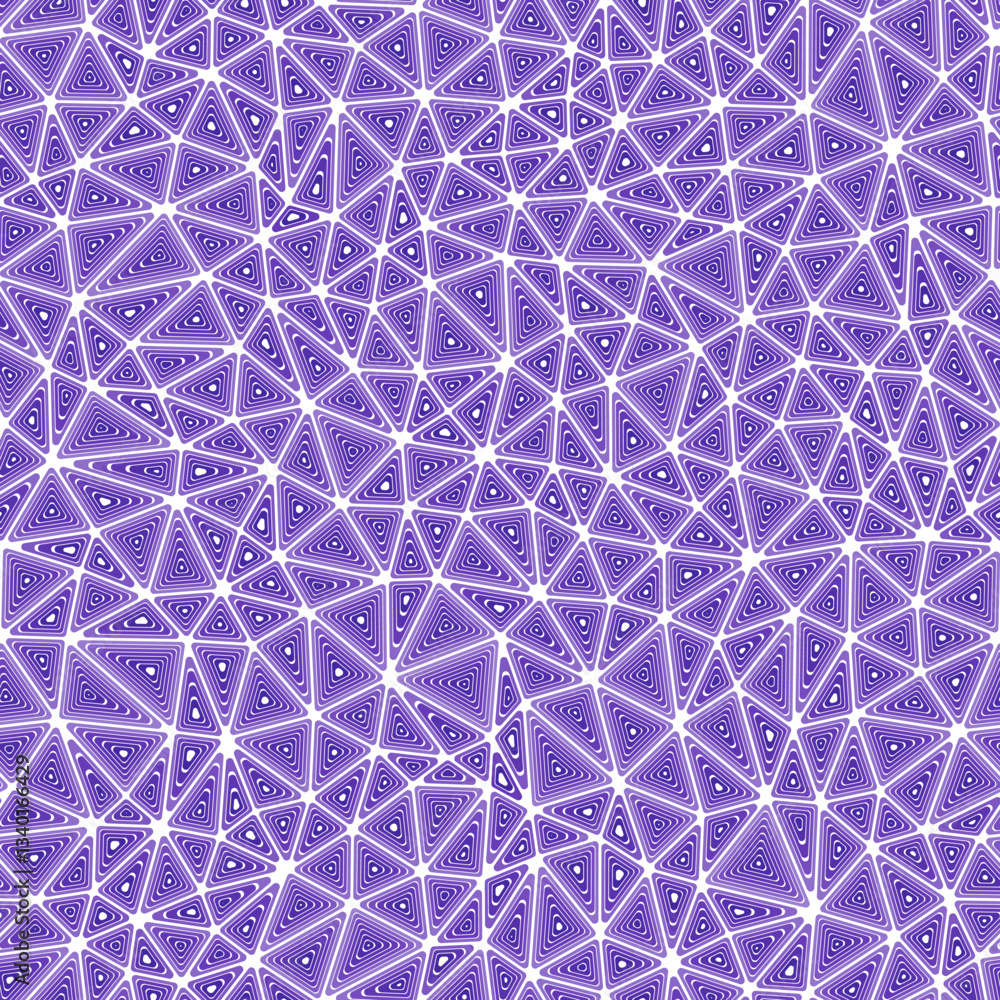 Poster geometric background. compact triangles size. multiple repeated inner triangles. single color tone s