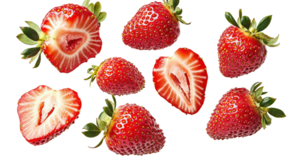 Strawberry isolated on a white background