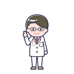 Fototapeta premium 医師／男性 14