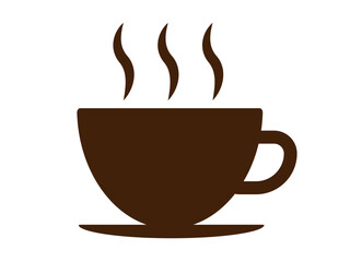 コーヒーカップ（カフェ）のアイコン