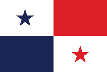 National flag of Panama vector image