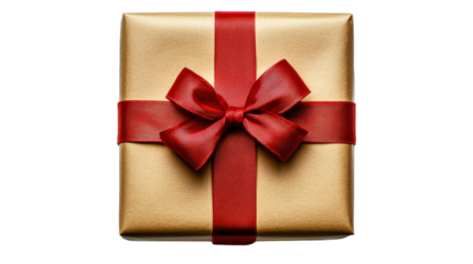 A stack of green and red boxes with red bows on top