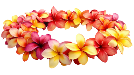 A colorful flower arrangement with a yellow and orange flower in the middle