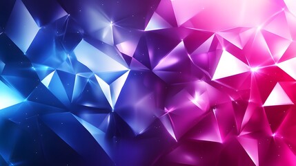Obraz premium Abstract Purple Blue Geometric Background