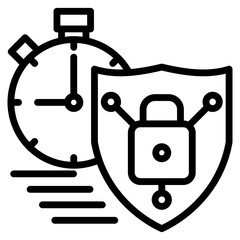 Cybersecurity Response Icon